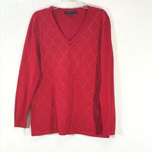 Tommy Hilfiger Red Sweater 3/$18
